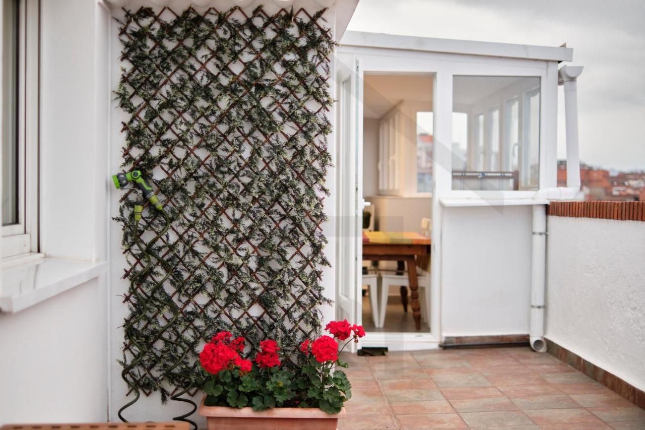 Espectacular Atico A Un Paso Del Centro De Gijon Bed & Breakfast ภายนอก รูปภาพ