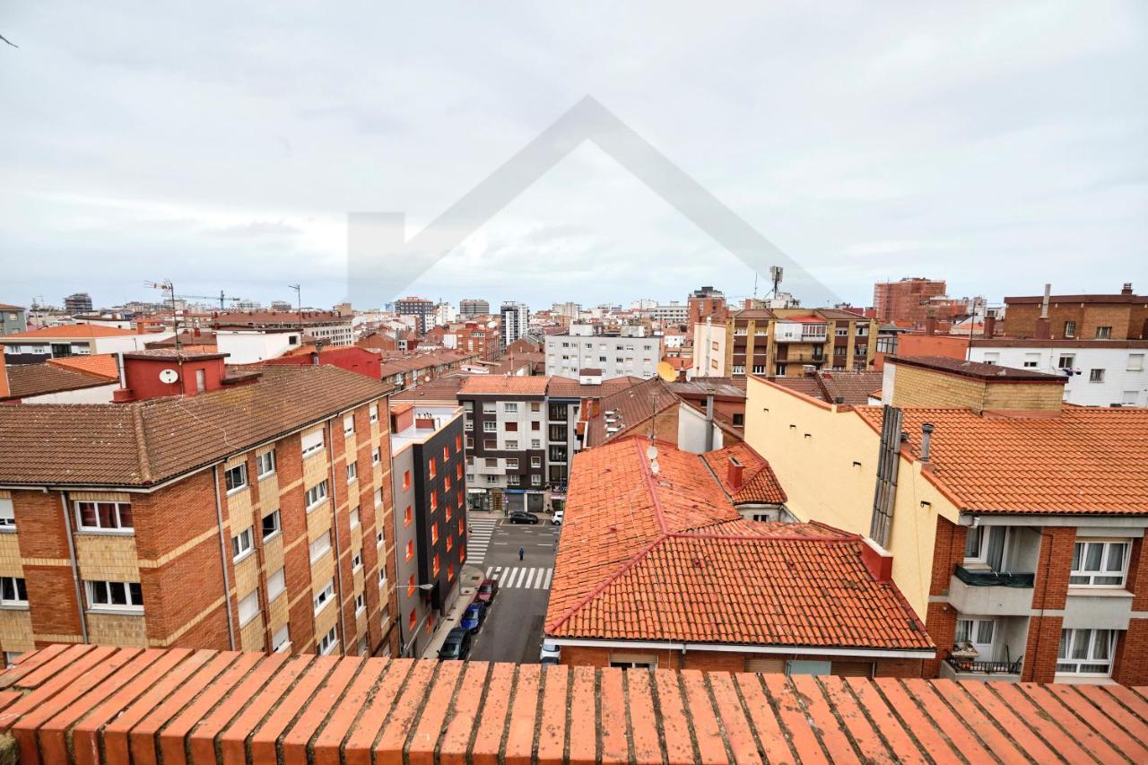 Espectacular Atico A Un Paso Del Centro De Gijon Bed & Breakfast ภายนอก รูปภาพ